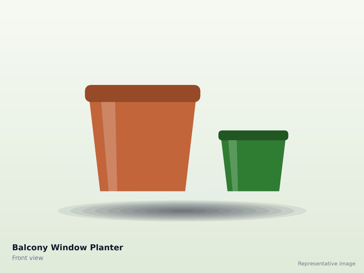 Balcony Window Planter