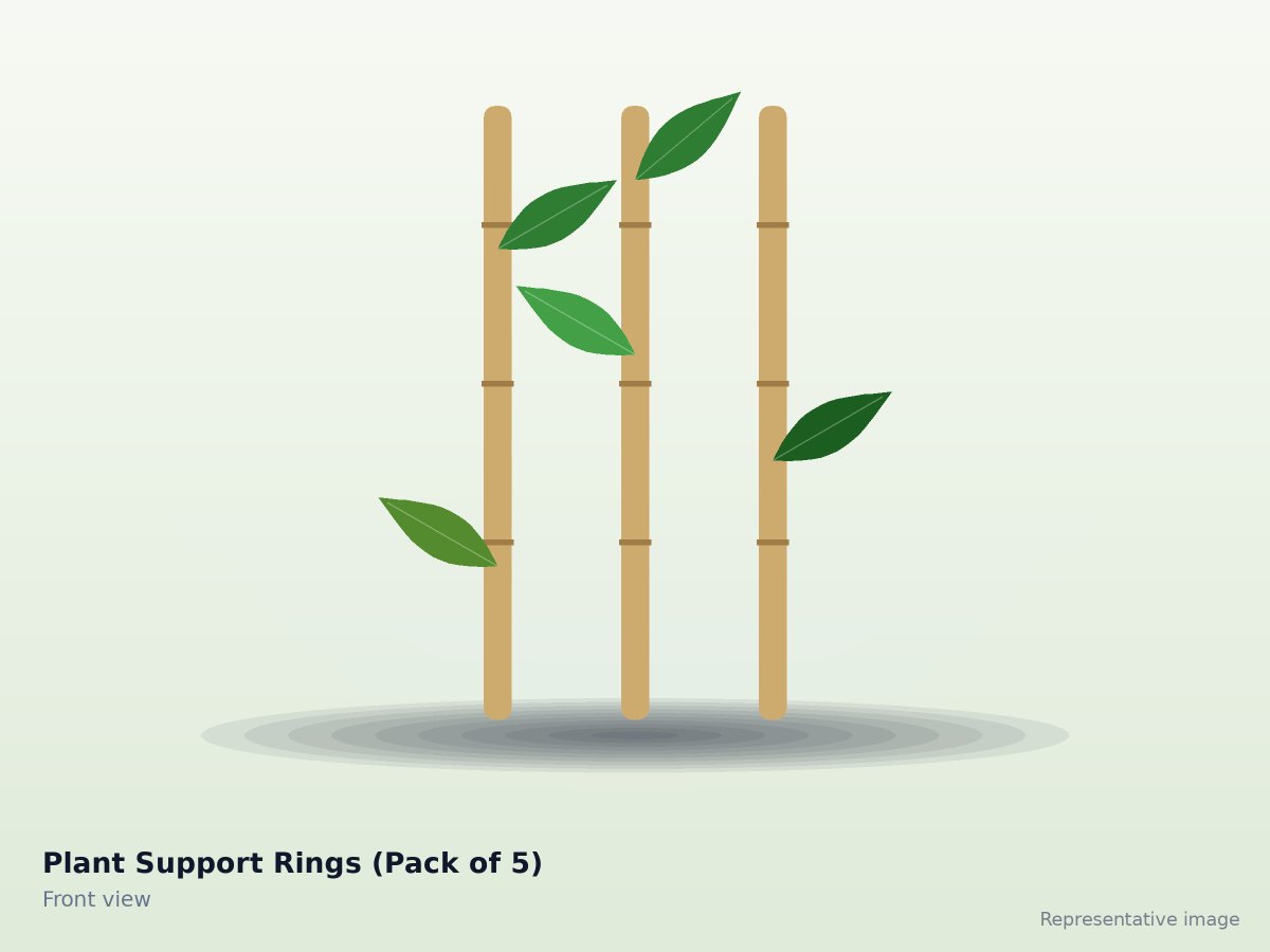 Plant Support Rings (Pack of 5)